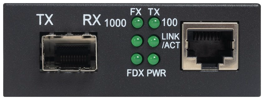 Медиаконвертер А-Оптик AO-MC-GE-SFP