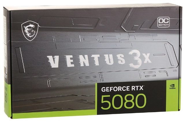 Видеокарта MSI RTX 5080 16G VENTUS 3X OC 16 Гб - ForteMarket Видеокарта MSI RTX 5080 16G VENTUS 3X OC 16 Гб купить,0