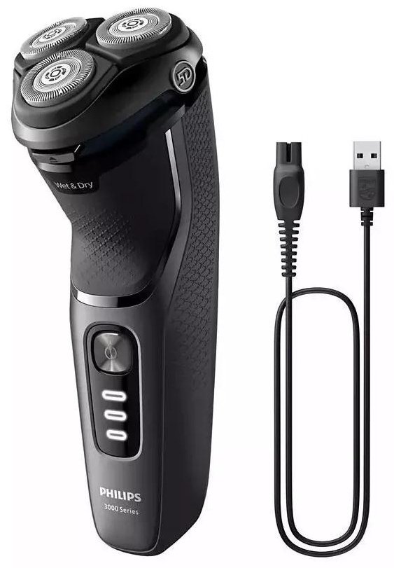 Электробритва Philips S3343/13 роторная от сети / аккумулятора - ForteMarket Электробритва Philips S3343/13 роторная от сети / аккумулятора купить,0