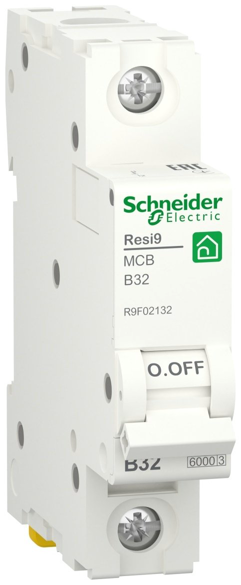 Schneider Electric автоматический выключатель R9F02132 (АВ) 1P B 32А 6 kA
