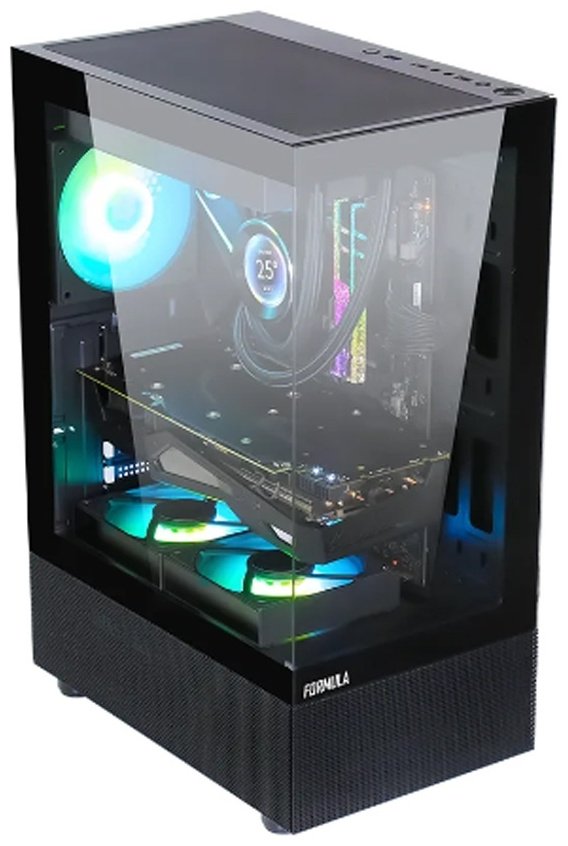 Корпус Formula CRYSTAL Z1 черный - ForteMarket Корпус Formula CRYSTAL Z1 черный купить,0