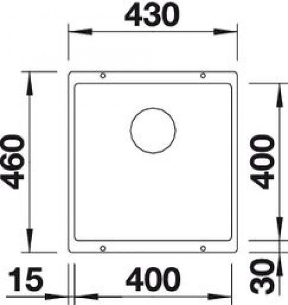 Кухонная мойка Blanco Subline 400-U 523431 Кофе Brown купить,182574