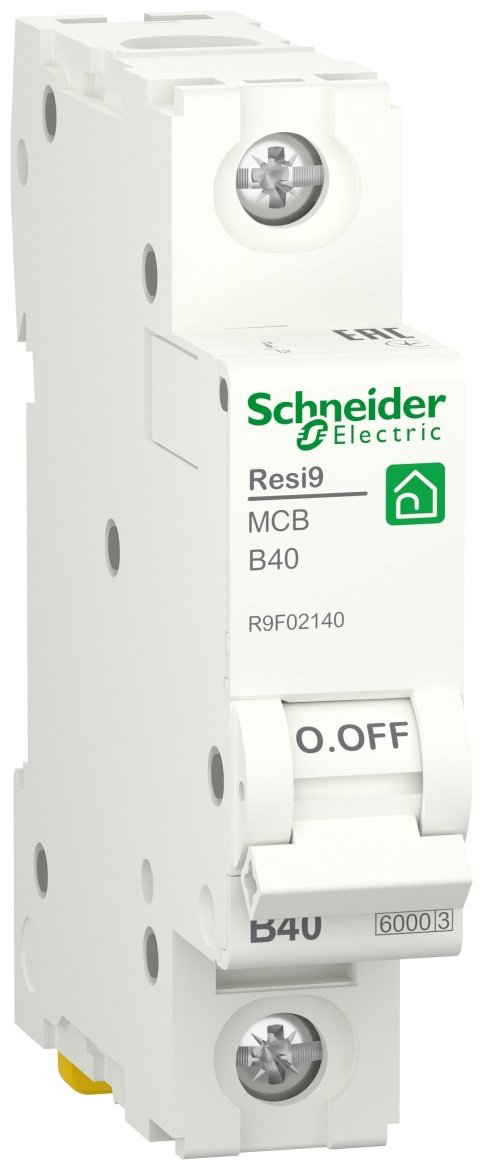 Schneider Electric автоматический выключатель R9F02140 (АВ) 1P B 40А 6 kA