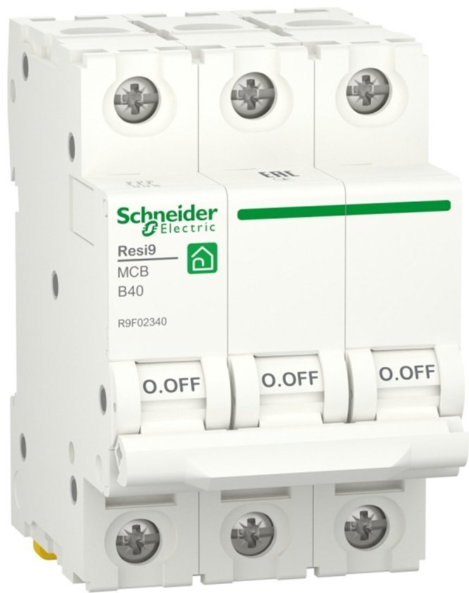 Schneider Electric автоматический выключатель 3P 40 A, 6 кА, 400 В