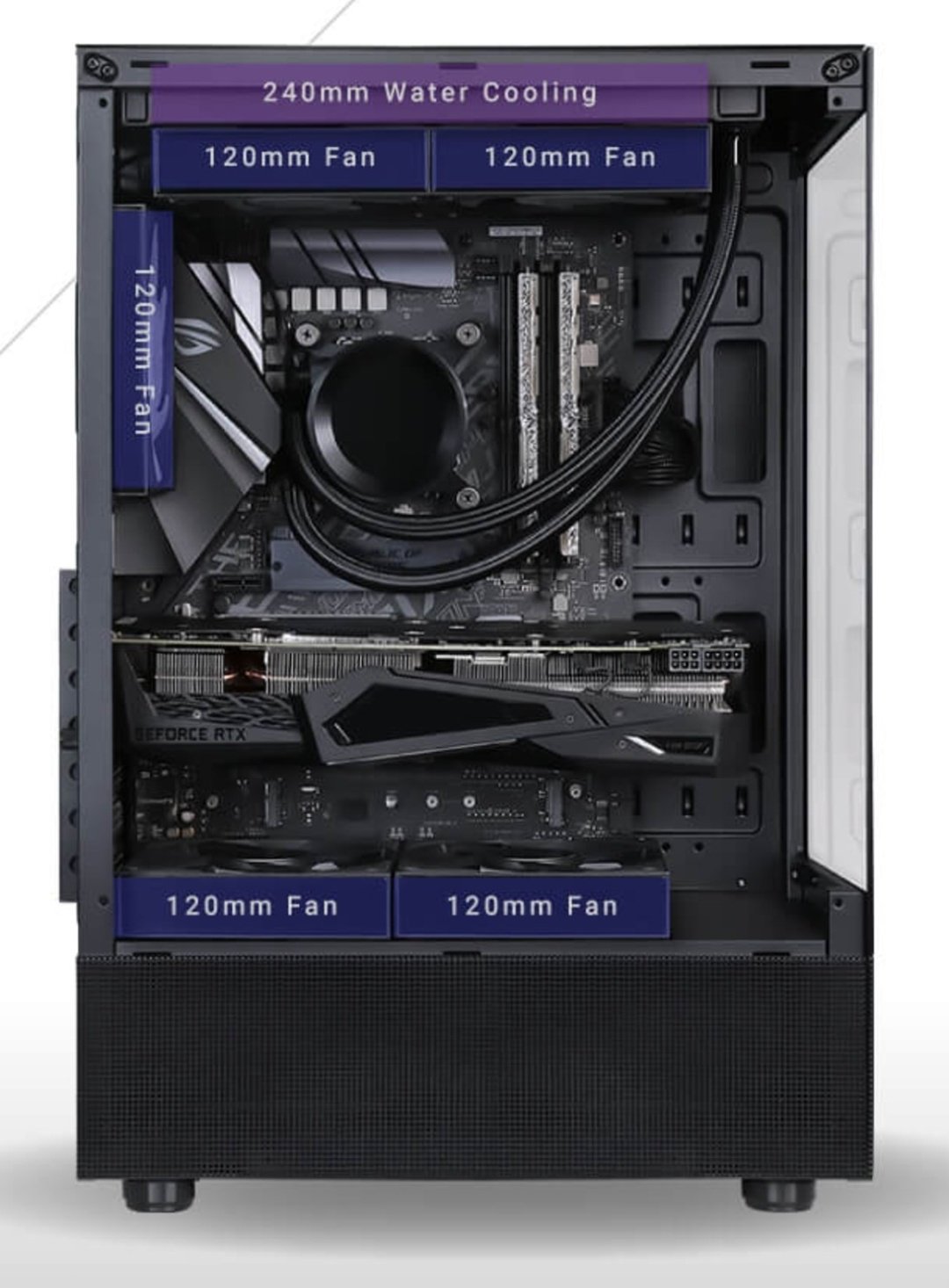 Корпус Formula CRYSTAL Z1 черный - ForteMarket Корпус Formula CRYSTAL Z1 черный купить,0