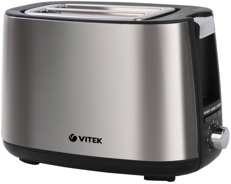 Тостер Vitek VT-7170 серебристый