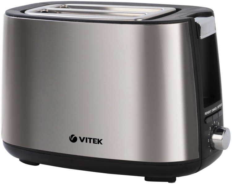 Тостер Vitek VT-7170 серебристый
