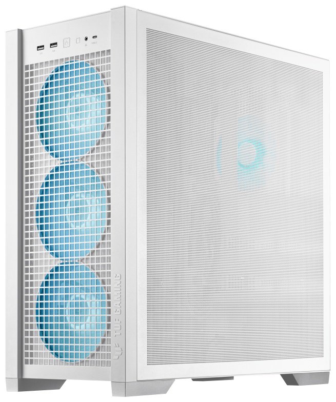 Корпус ASUS TUF GAMING GT302 TG ARGB 90DC00I3-B19000 белый купить,0