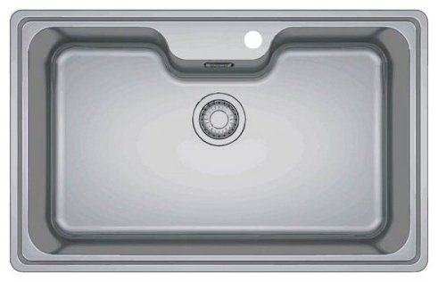 Кухонная мойка Franke врезная BCX 610-81 TL 101.0689.879, серый