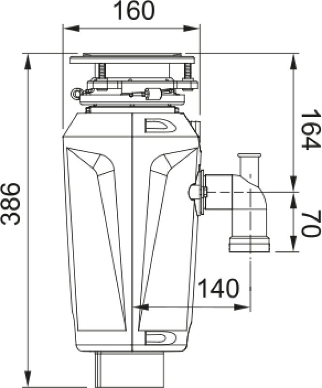 Измельчитель Franke SLIM 125 красный купить,289347
