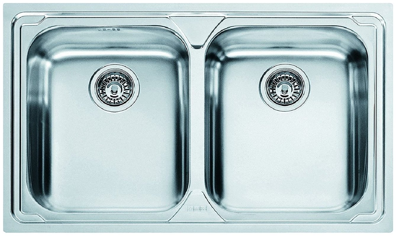 Кухонная мойка Franke накладная LLX 620-79 101.0153.289 50x79 см серебристый