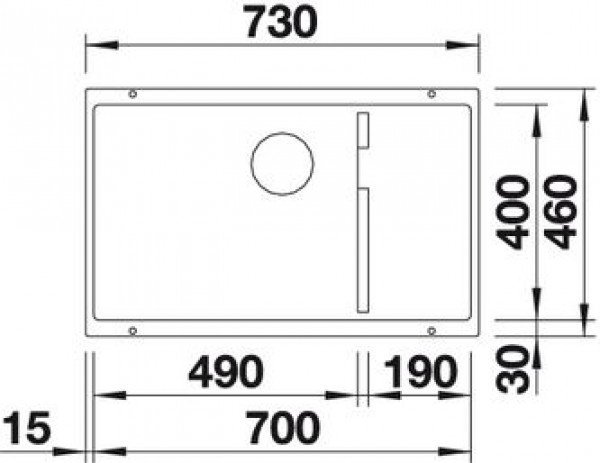 Кухонная мойка Blanco Subline 700-U Level 523542 White купить,0