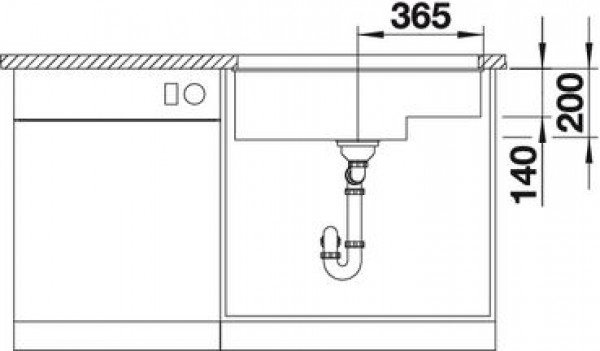 Кухонная мойка Blanco Subline 700-U Level 523542 White купить,263718