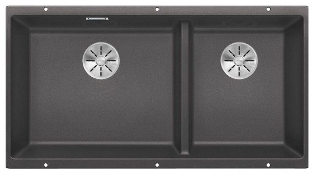 Кухонная мойка Blanco подстольная Subline 480/320-U , черный