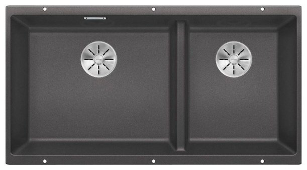 Кухонная мойка Blanco подстольная Subline 480/320-U , черный купить,388802