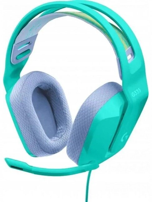 Наушники Logitech G335 зеленый