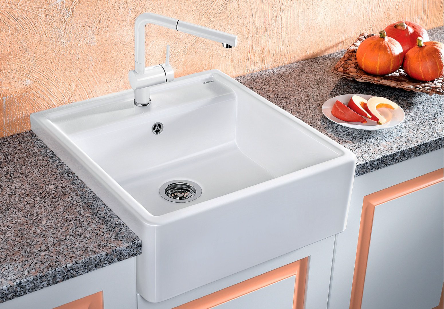 Кухонная мойка Blanco врезная 514501, белый купить,405048