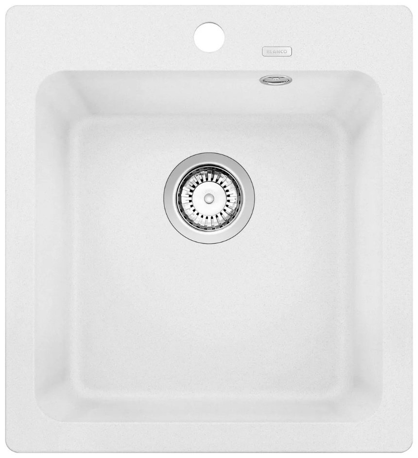 Кухонная мойка Blanco накладная Naya 45 белый 526574 39.5x20 см белый - ForteMarket Кухонная мойка Blanco накладная Naya 45 белый 526574 39.5x20 см белый купить,172431