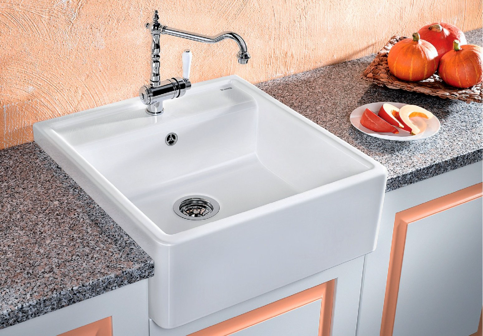 Кухонная мойка Blanco врезная 514501, белый купить,405048