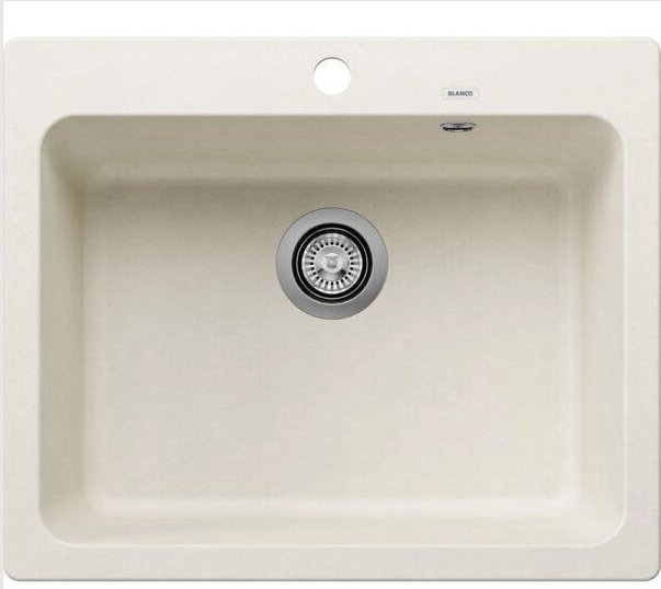 Кухонная мойка Blanco BLANCO Naya 6 мягкий белый (527128) мягкий белый врезная 61.5х51х20 см, искусственный камень купить,231632
