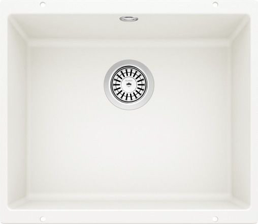 Кухонная мойка Blanco подстольная Rotan 500-U 527146, белый бежевый купить,NaN