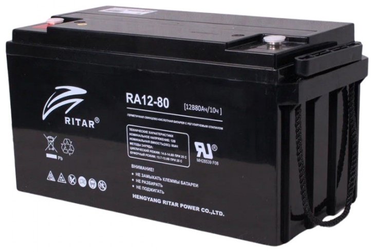 Аккумулятор Ritar RA12-80