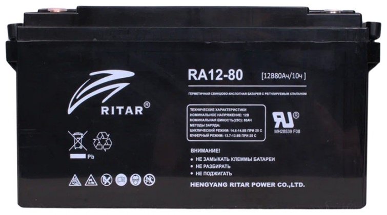 Аккумулятор Ritar RA12-80 - ForteMarket Аккумулятор Ritar RA12-80 купить,0