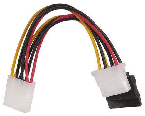 Кабель Cablexpert Molex - SATA 0.15 м CC-SATA-PSY2