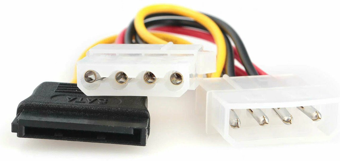 Кабель Cablexpert Molex - SATA 0.15 м CC-SATA-PSY2
