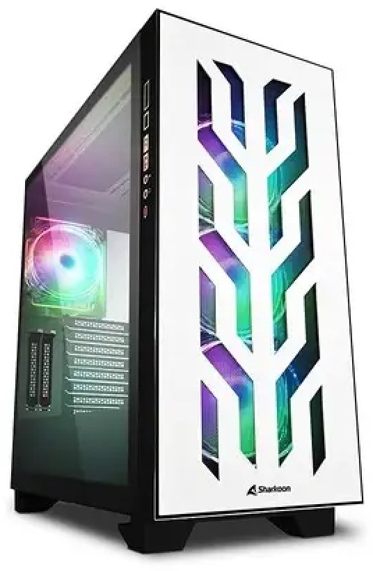 Корпус Sharkoon ELITE SHARK CA300T WE белый