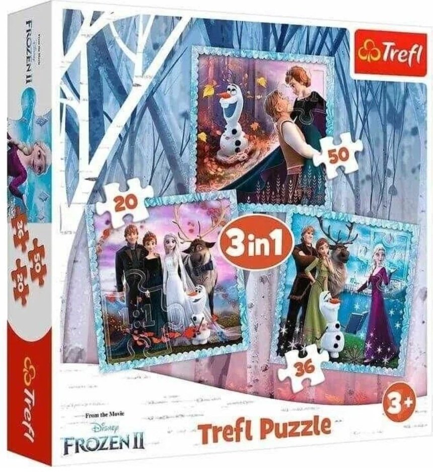 Пазл Trefl Холодное Сердце 34853T 50 деталей