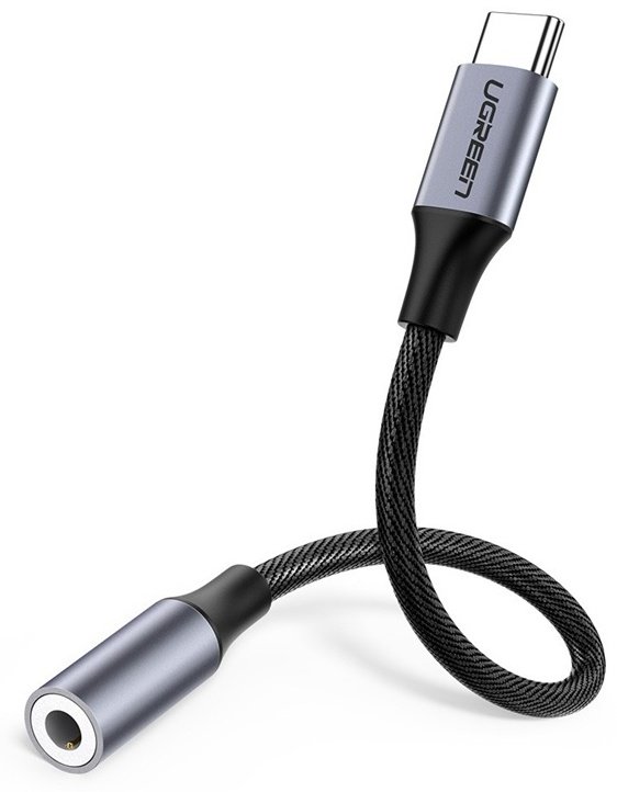 Переходник Ugreen 3.5 mm jack - USB Type-C 0.15 м 30632
