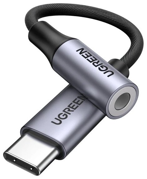 Переходник Ugreen 3.5 mm jack - USB Type-C 0.15 м 30632 купить,0