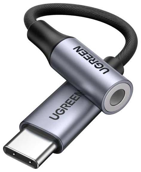 Переходник Ugreen 3.5 mm jack - USB Type-C 0.15 м 30632