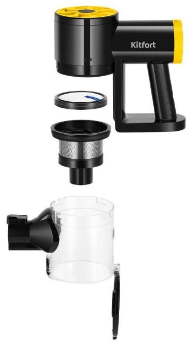 Пылесос Kitfort KT-5292 желтый