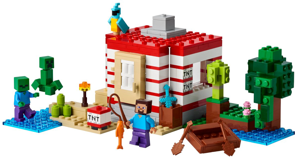 Конструктор LEGO Minecraft, деталей 287 шт купить,NaN