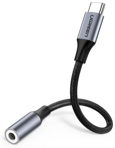 Переходник Ugreen 3.5 mm jack - USB Type-C 0.15 м 30632