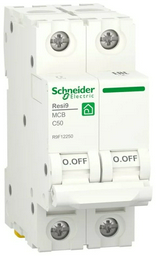 Schneider Electric автоматический выключатель (АВ) С 50A 2P 6000A/R9F12250/