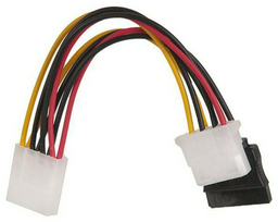 Кабель Cablexpert Molex - SATA 0.15 м CC-SATA-PSY2