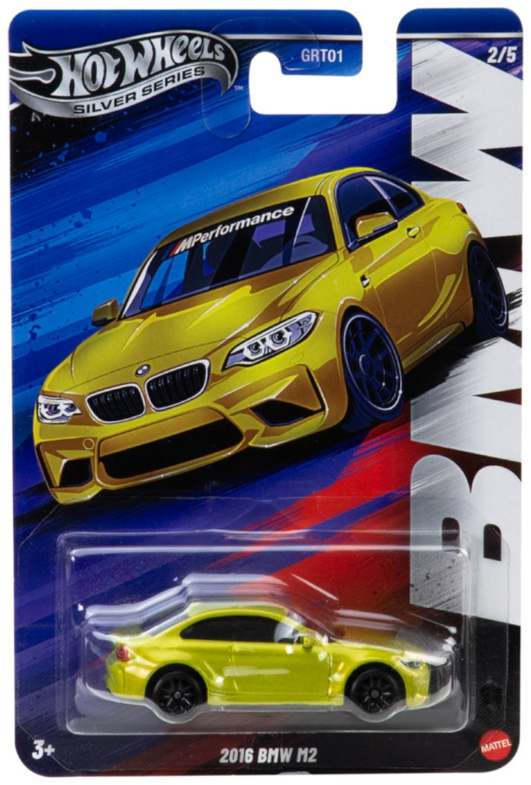 Легковая Hot Wheels Basic. Celebrations - 2016 BMW M2 зеленый купить,NaN