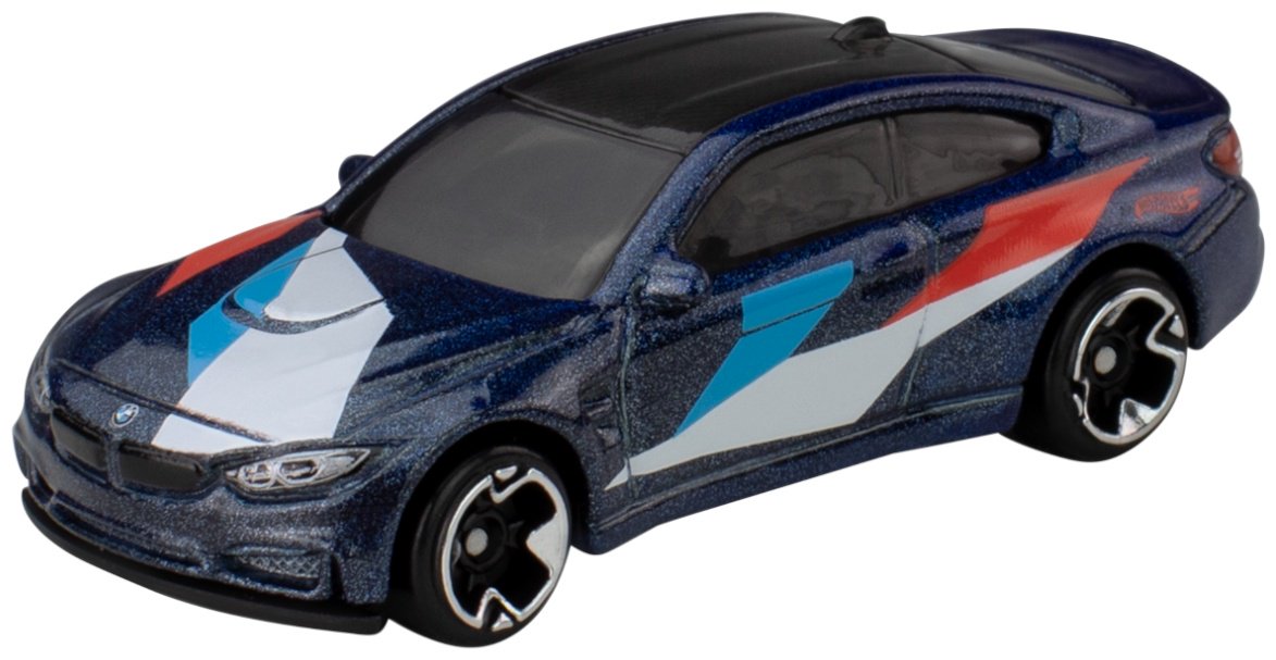 Легковая Hot Wheels Basic. Celebrations - BMW M4 мультиколор
