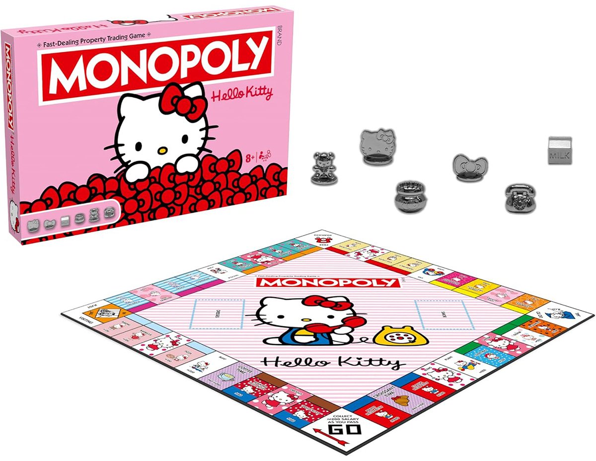 Настольная игра Hasbro: Монополия Hello Kitty, англ. купить,NaN