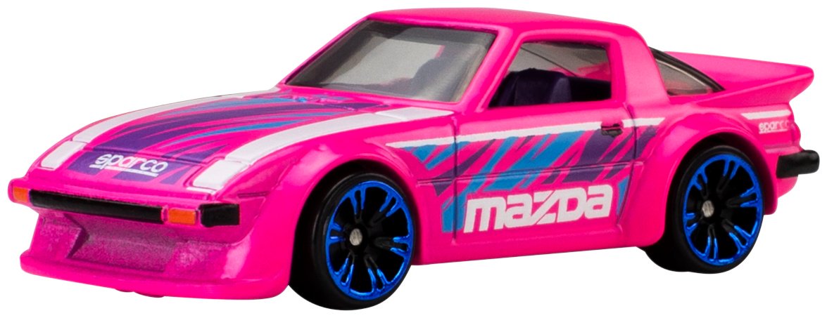 Легковая Hot Wheels Mazda RX-7 розовый