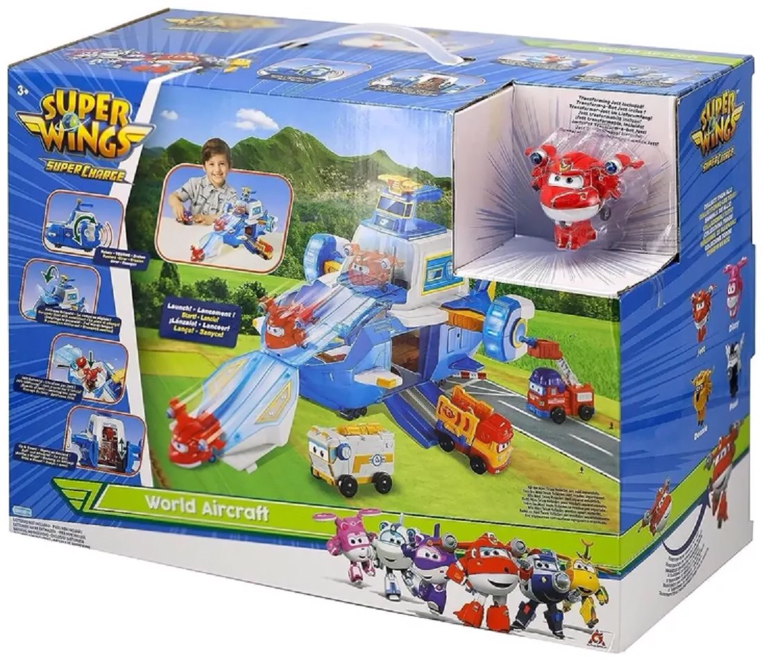 Самолет Super Wings Супер Крылья голубой купить,NaN