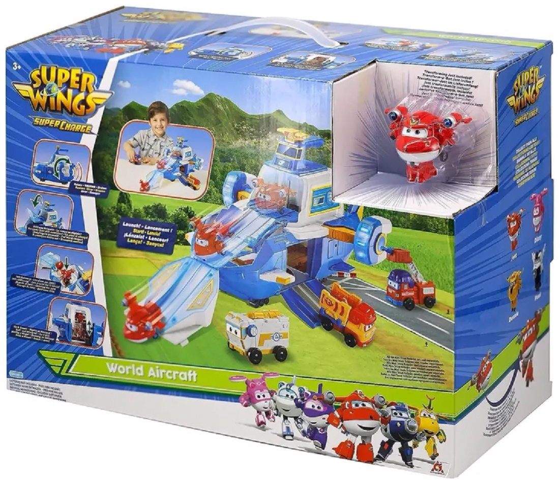 Самолет Super Wings Супер Крылья голубой купить,NaN