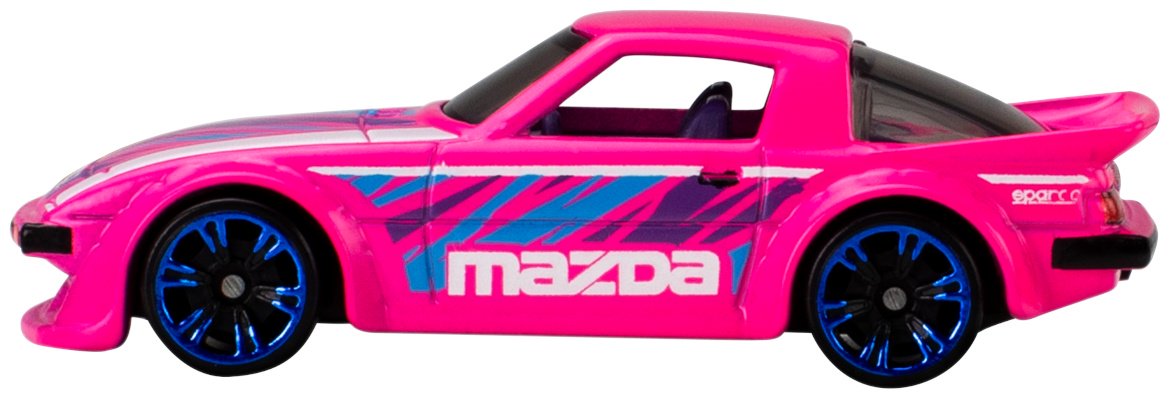 Легковая Hot Wheels Mazda RX-7 розовый купить,0