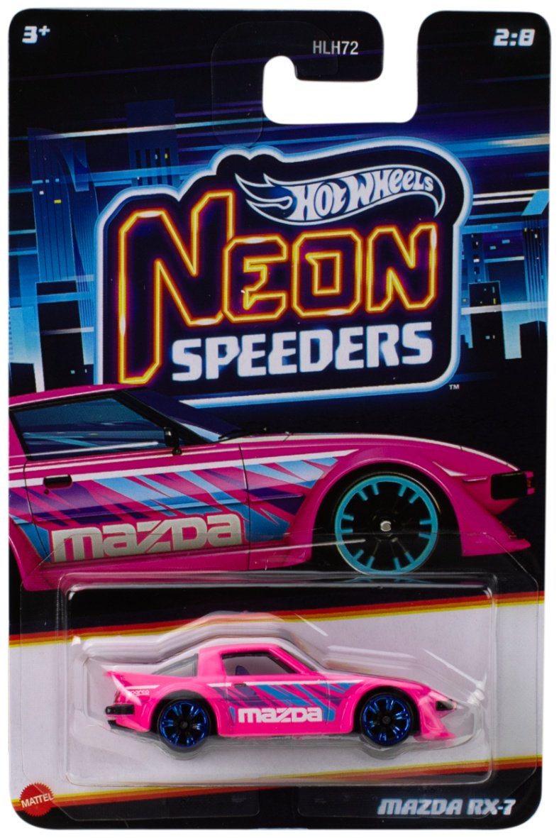Легковая Hot Wheels Mazda RX-7 розовый купить,0
