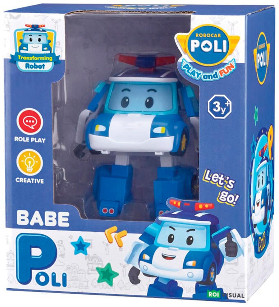 Трансформер Poli Robocar малыш Poli, высота 10 см