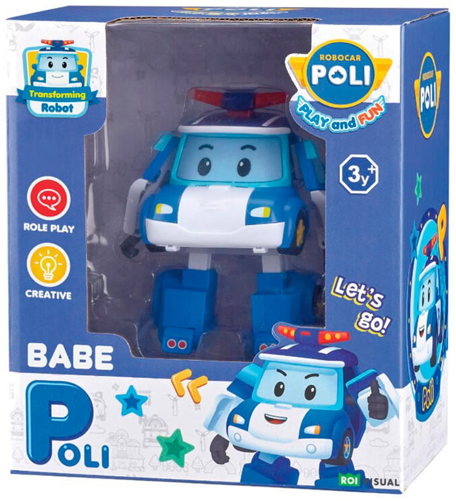Трансформер Poli Robocar малыш Poli, высота 10 см купить,NaN