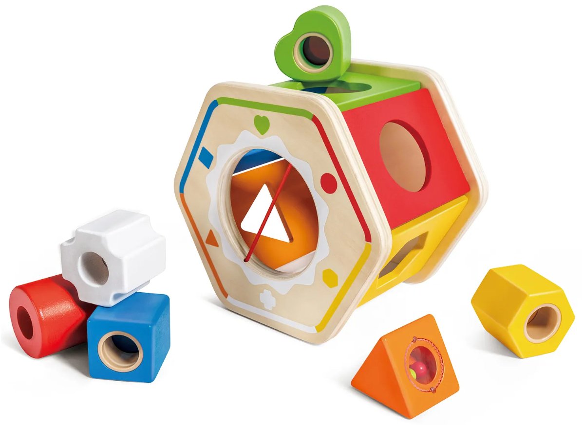 Сортер Hape Учим по цветам, 13 элементов